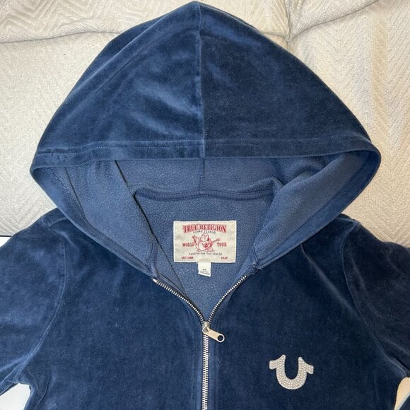 Velour True Religion Tracksuit Set - Picture 2 of 8